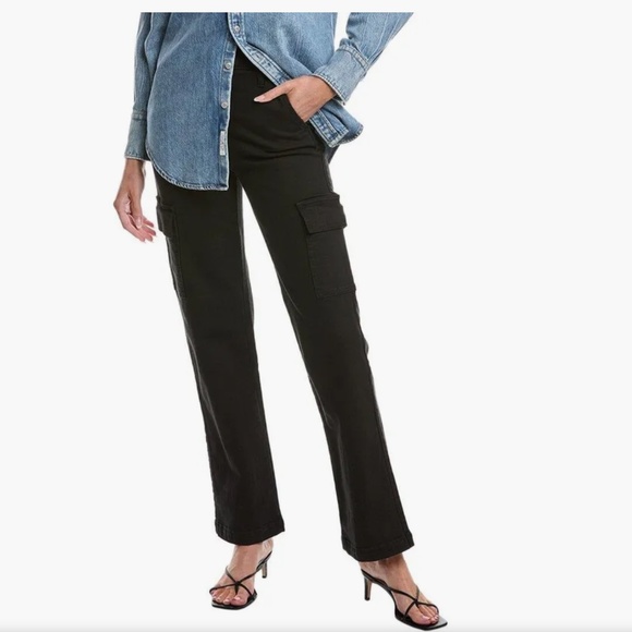 NWOT Mother Straight Up Rambler Cargo Skimp in Pitch (black) - Picture 1 of 10